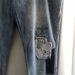 New direction embroidered jeans